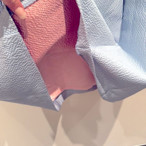 NWT- Sara Campbell Boston Cap Sleeve Shift Dress Light Blue Size 8 - Picture 11 of 15